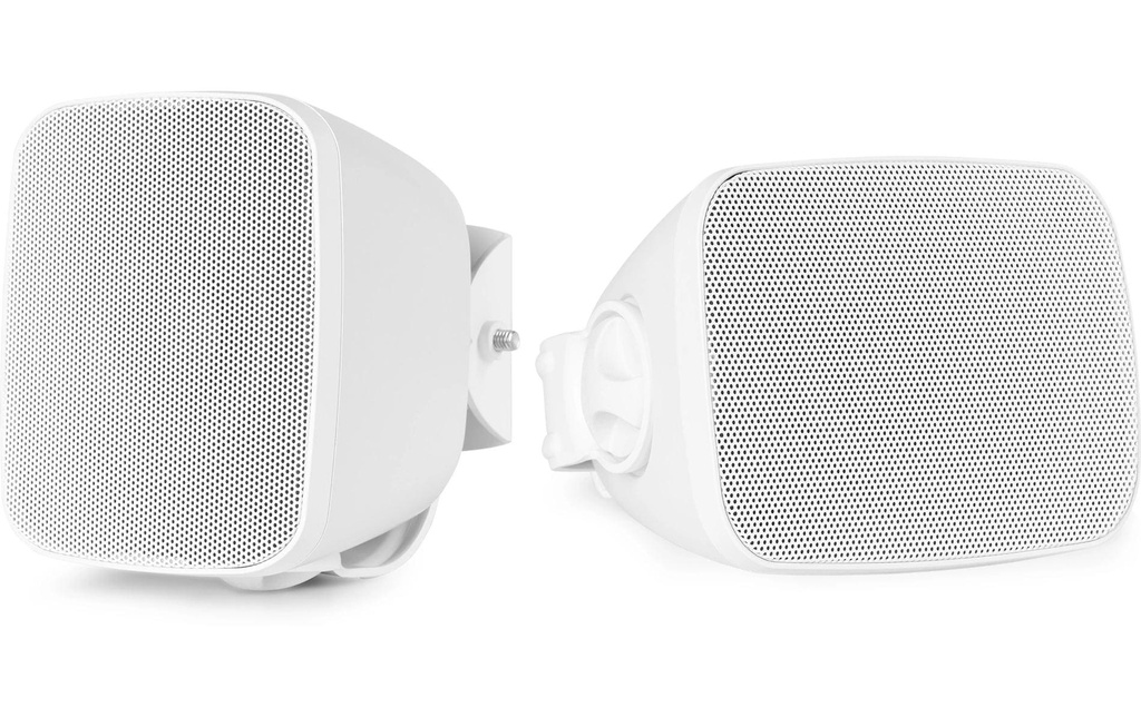 Power Dynamics BD30W Set d'enceintes compact pour l'intérieur et l'extérieur Blanc