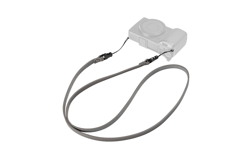Smallrig Bandoulière 5685 Cuir véritable gris