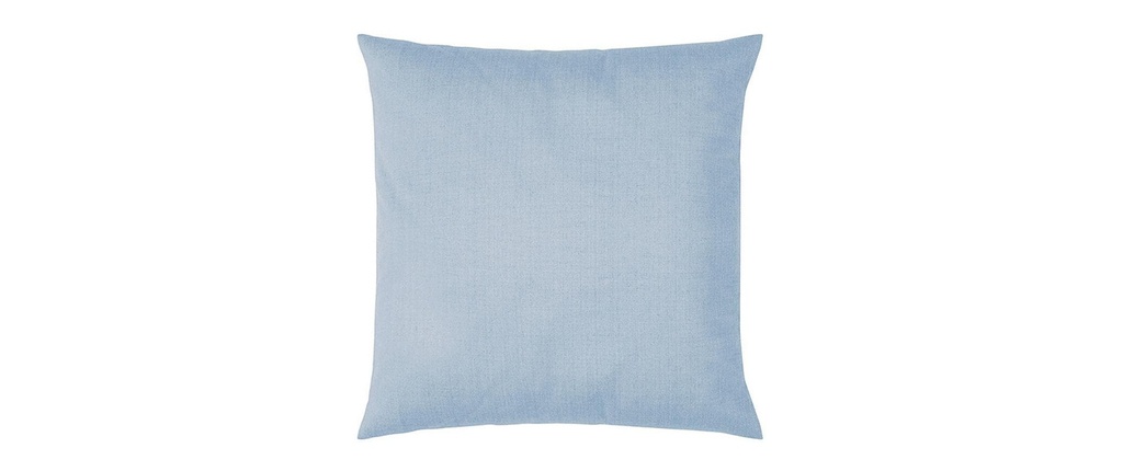 pad Housse de coussin Leda Bleu clair, 50 x 50 cm