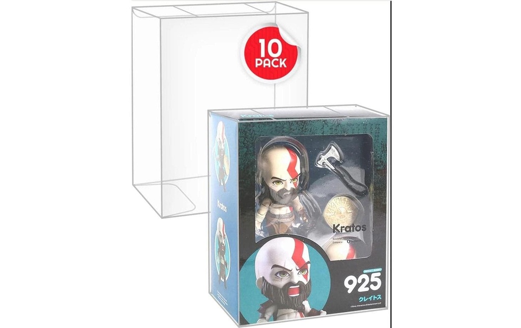 EvoRetro Acryl Box Boîtier en PET pour figurines Nendoroid 10 pièces