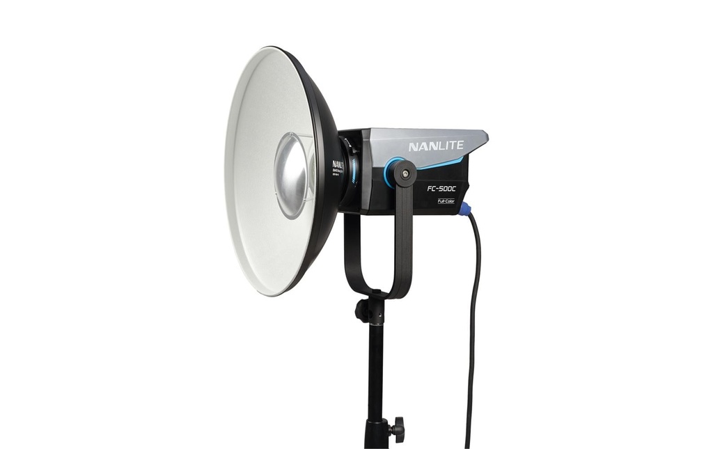 Nanlite Beauty Dish, BM70 Bowens Mount blanc 700 mm