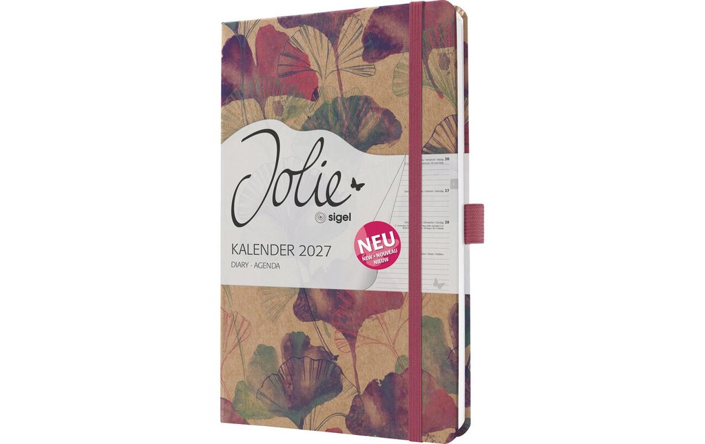 SIGEL Agenda JOLIE A5 Sunlig. Ginkgo