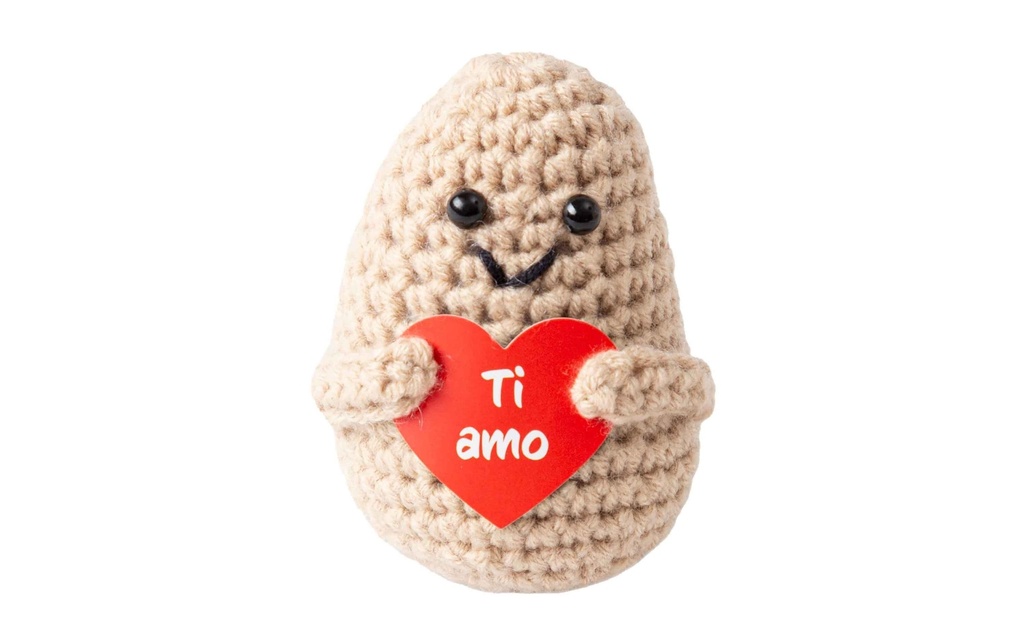 I AM CREATIVE Porte-bonheur Positive Potato Ti amo