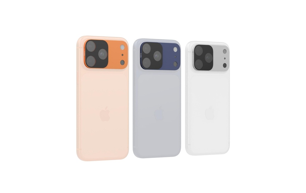 Smallrig Kit de filtres pour iPhone 17 Pro Carré, UV, argent