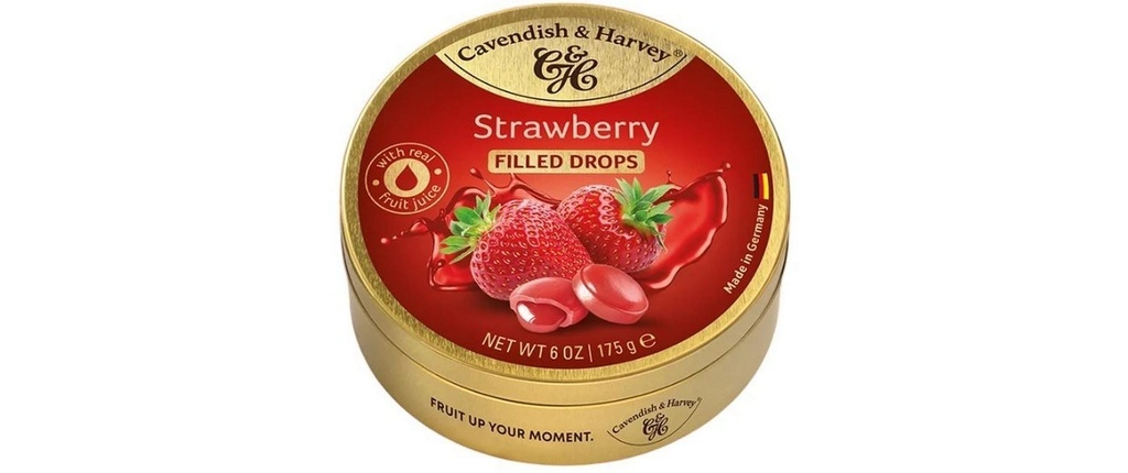 Cavendish & Harvey Bonbons fourrés à la fraise 175 g