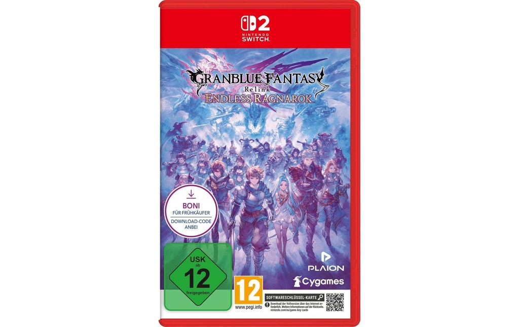 Plaion Granblue Fantasy: Relink Endless Ragnarok Day 1 (Switch 2)