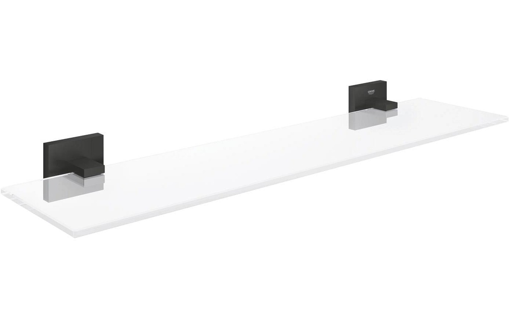 GROHE Démarrer le Cube Verre Métal Noir mat 53 cm