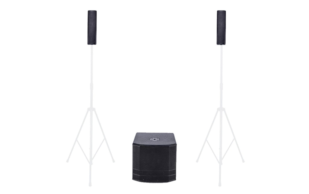db technologies ES 503 1000 W Système actif 3 voies Noir