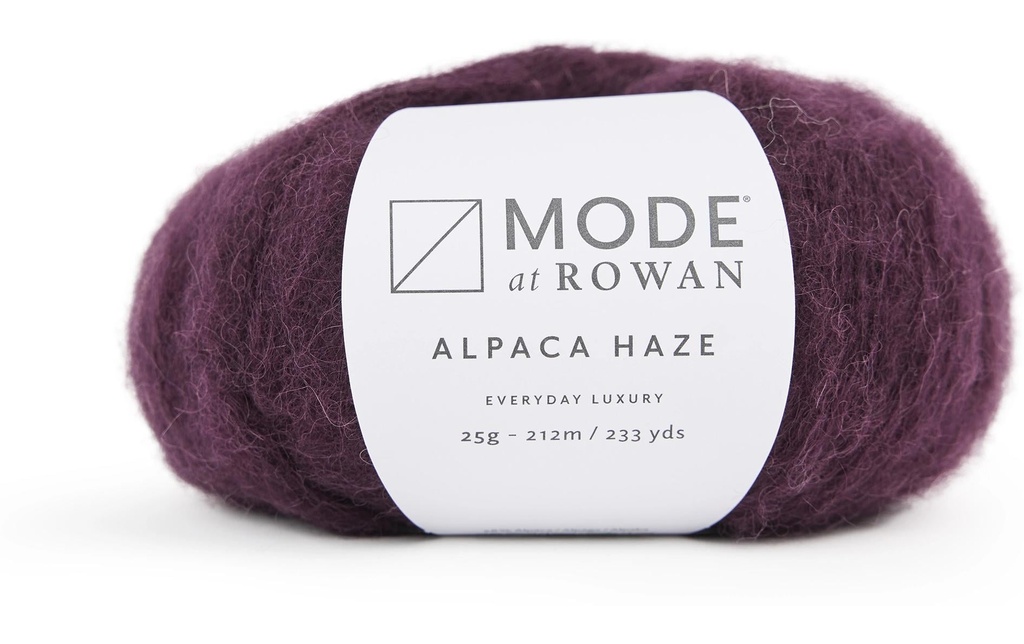 Mode at Rowan Laine Alpaca Haze 25 g, 212 m Violette