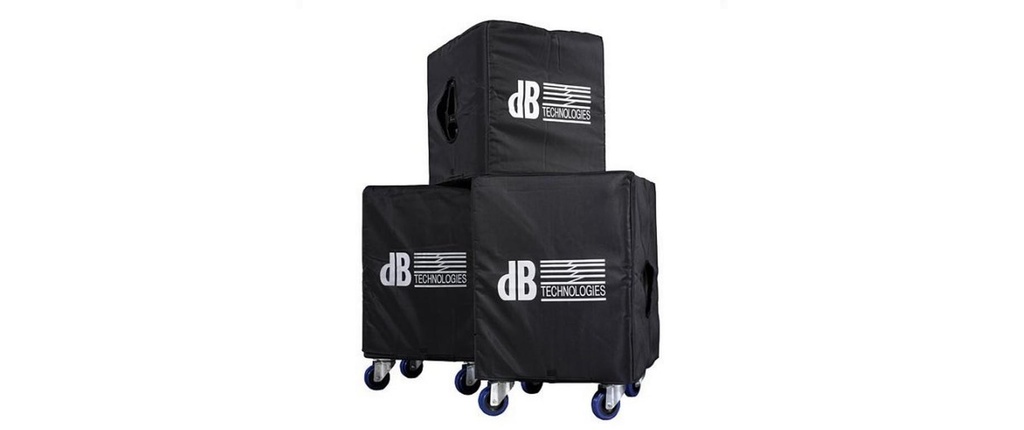 db technologies Housse de protection TC S28D Hydrofuge Noir