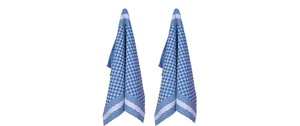 pad Torchon pour la vaisselle Pit Reloaded Royal Blue, 50 x 70 cm, paquet de 2