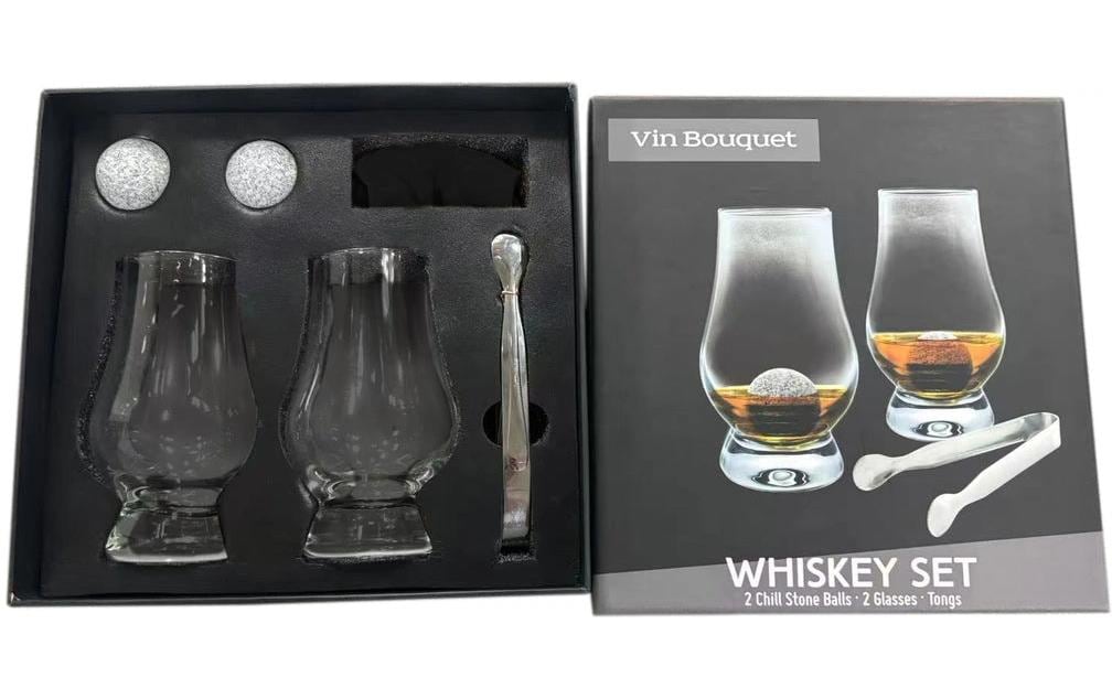 Vin Bouquet Verre à whisky Lot de verres à whisky Vin Bouquet 300 ml, 2 Pièce/s, Transparent
