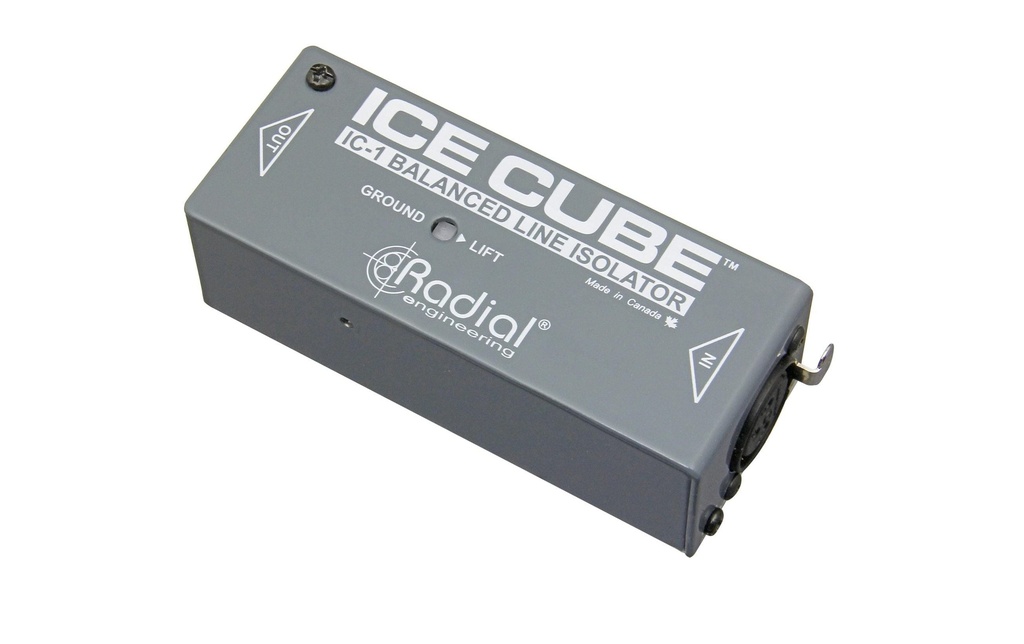 Radial IC-1 Cube de glace Isolateur de ligne symétrique en acier