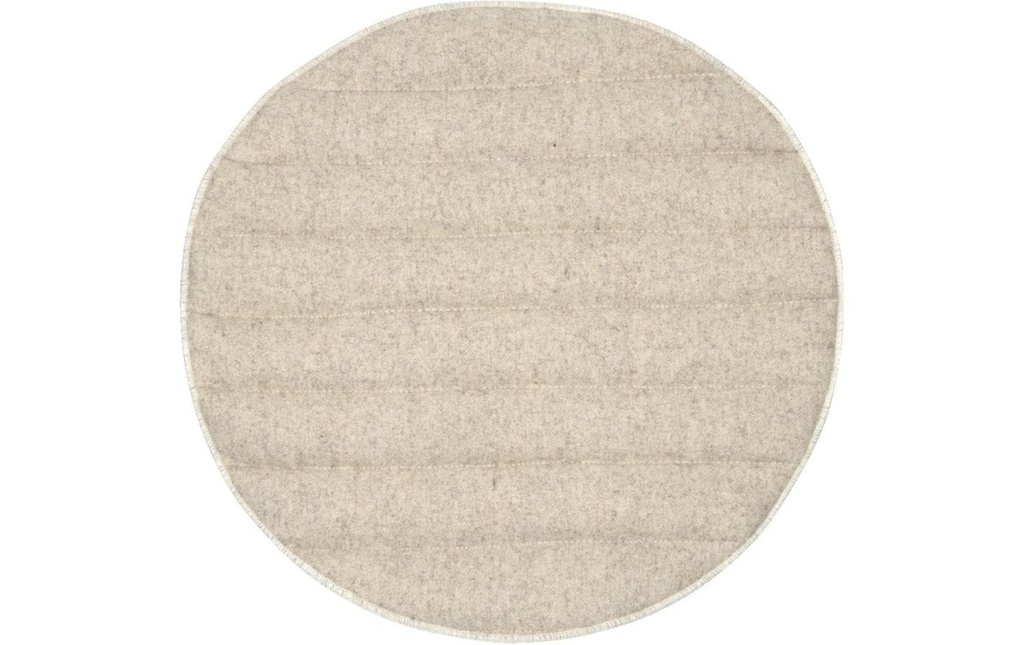 pad Coussin d’assise Lamu Natural, Ø 40 cm
