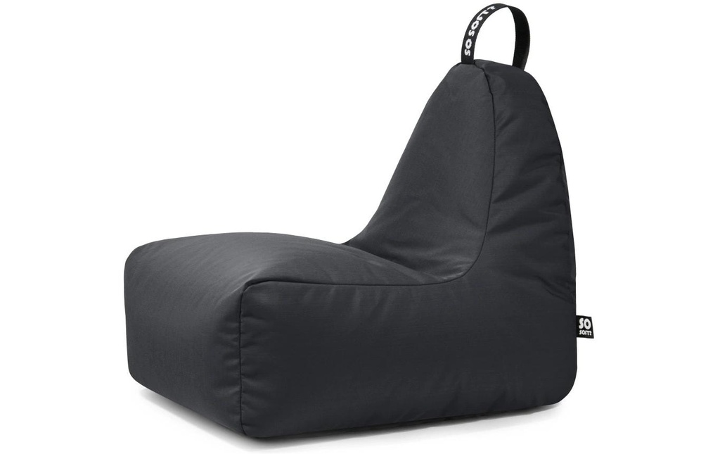 Neogard AG Pouf CHILL XL, GLOW, gris foncé Ou Outdoor