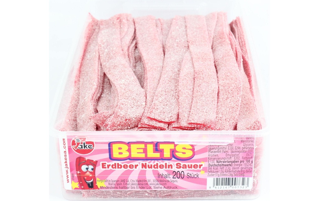 Jake Belts Fraise acidulée 1600 g