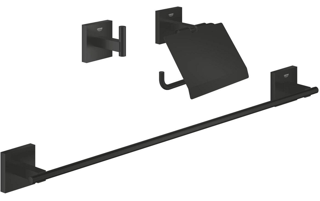 GROHE Démarrer le Cube 3 en 1 métal noir mat
