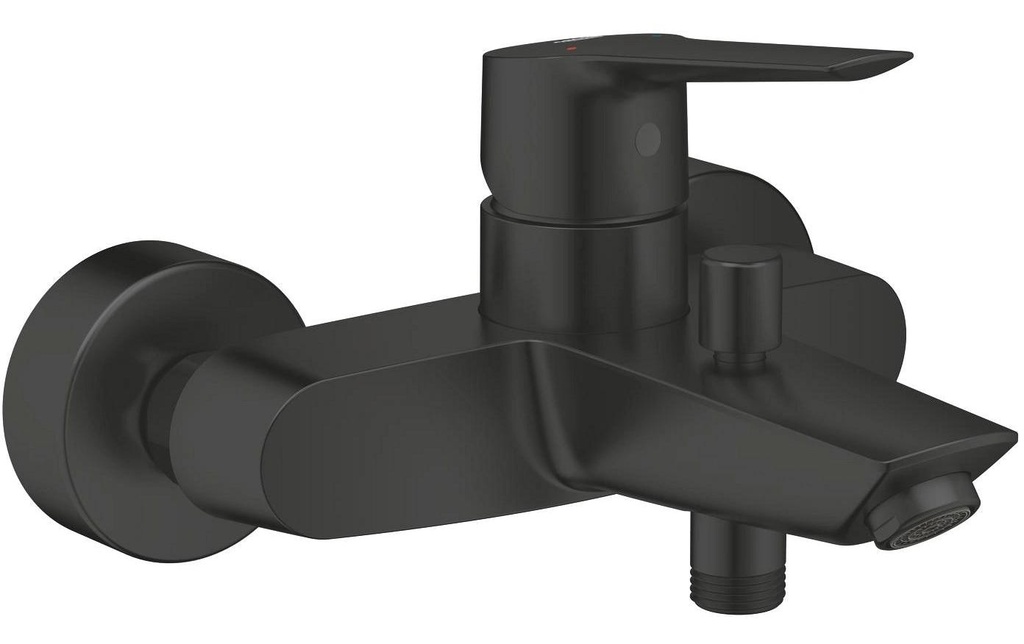 GROHE Robinetterie de baignoire AP monocommande apparente noir mat