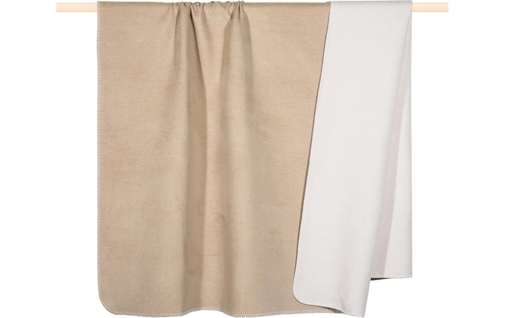 pad Couverture Hobart sable, 150 x 200 cm