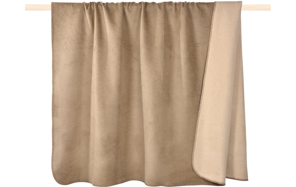 pad Couverture Hobart Taupe, 150 x 200 cm