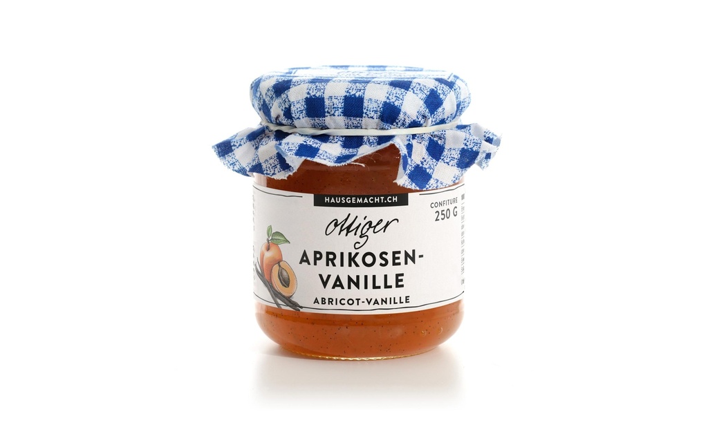 Ottiger Confiture d'abricots à la vanille 250 g