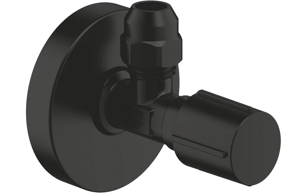 GROHE QuickFix Noir mat 1/2 pouce x 3/8 pouce Laiton mat