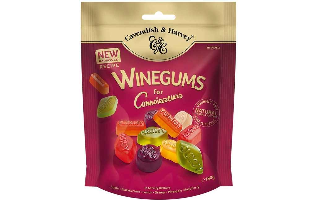 Cavendish & Harvey Des bonbons au vin pour les connaisseurs 180 g