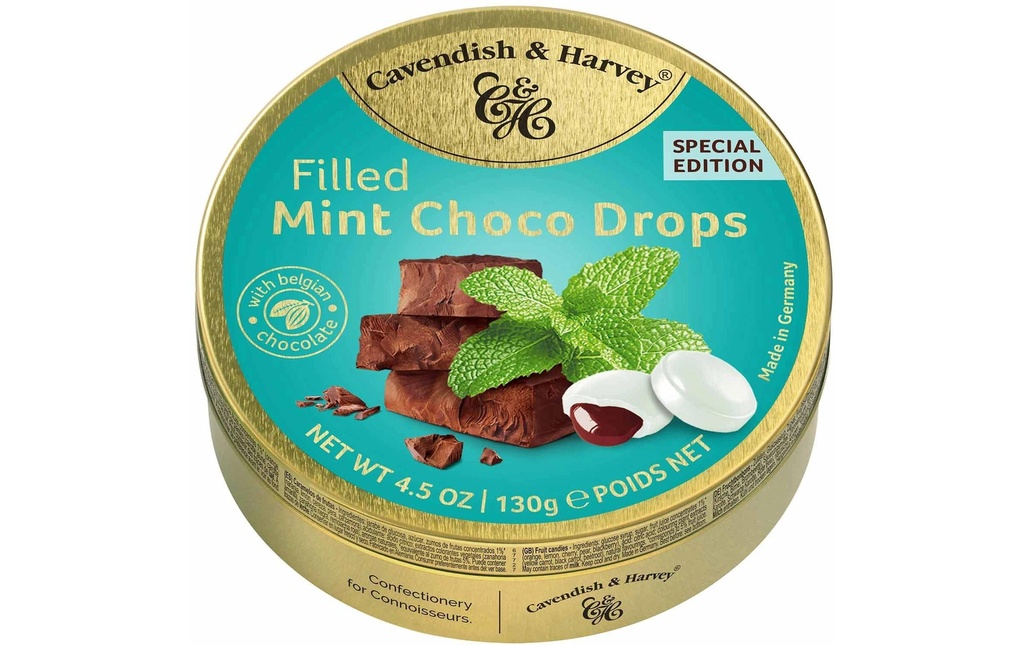 Cavendish & Harvey Bonbons au chocolat et à la menthe 130 g