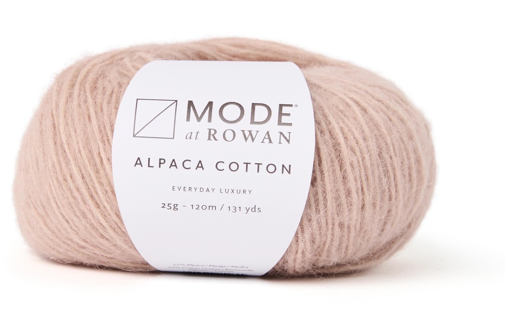 Mode at Rowan Laine Coton d'alpaga 25 g, 120 m, rose