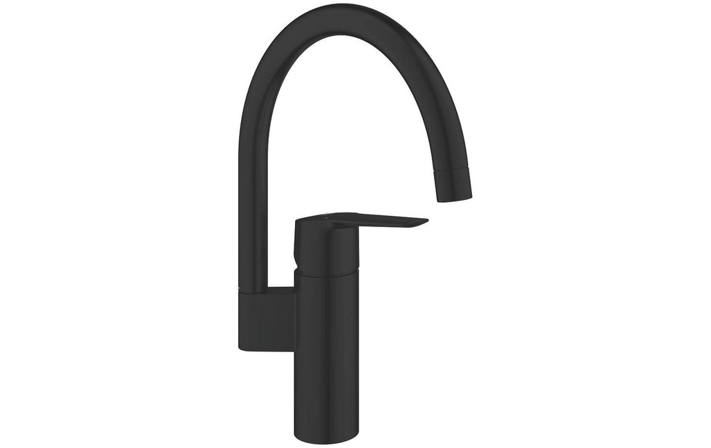 GROHE Lancement Goulot C orientable Noir mat