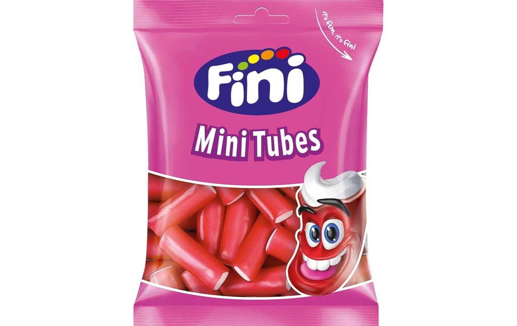 Fini Mini Tubes Fraise 100 g