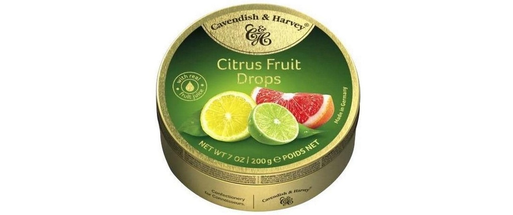 Cavendish & Harvey Bonbons aux agrumes 200 g