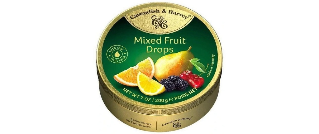 Cavendish & Harvey Bonbons aux fruits mélangés 200 g