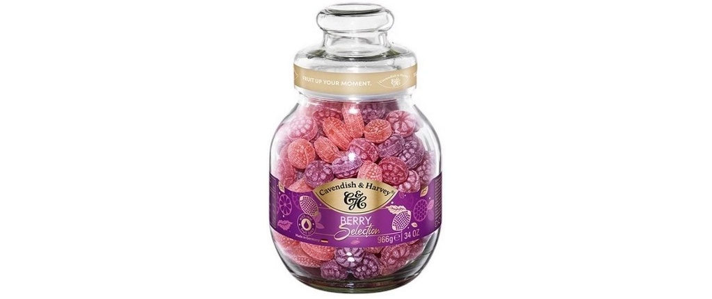 Cavendish & Harvey Bonbons Berry Selection en bocal 966 g