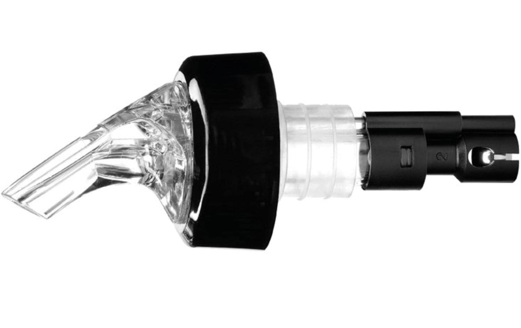 Westmark Doseur de spiritueux Posi Pour 3 pièces, Noir,  4 cl