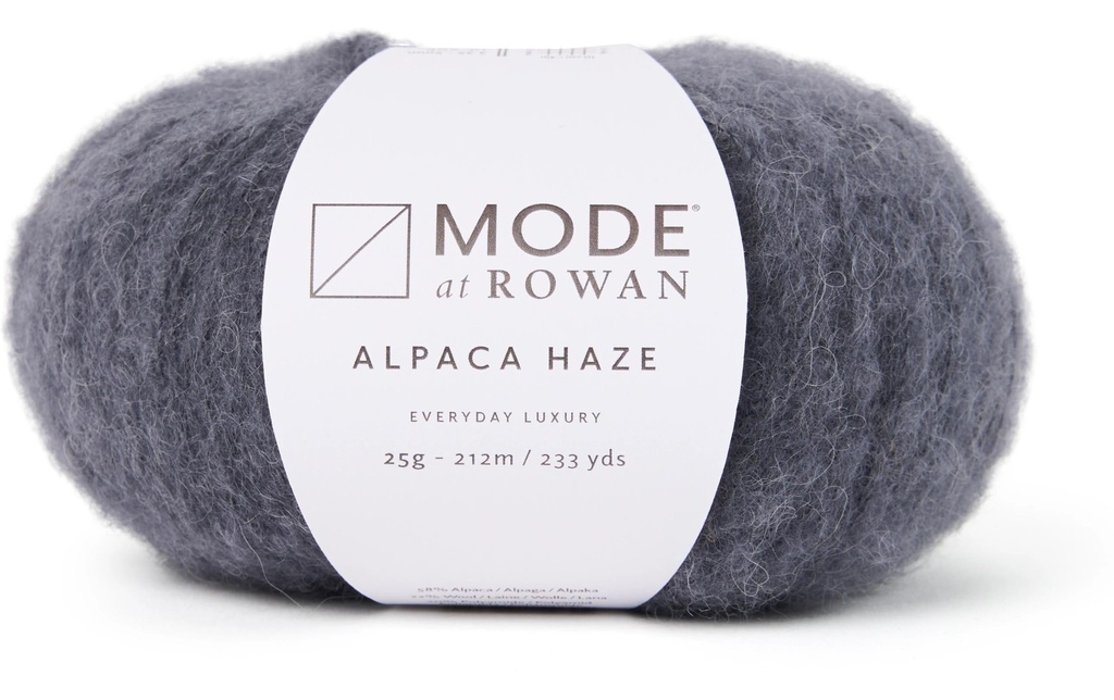Mode at Rowan Laine Alpaca Haze 25 g, 212 m, gris