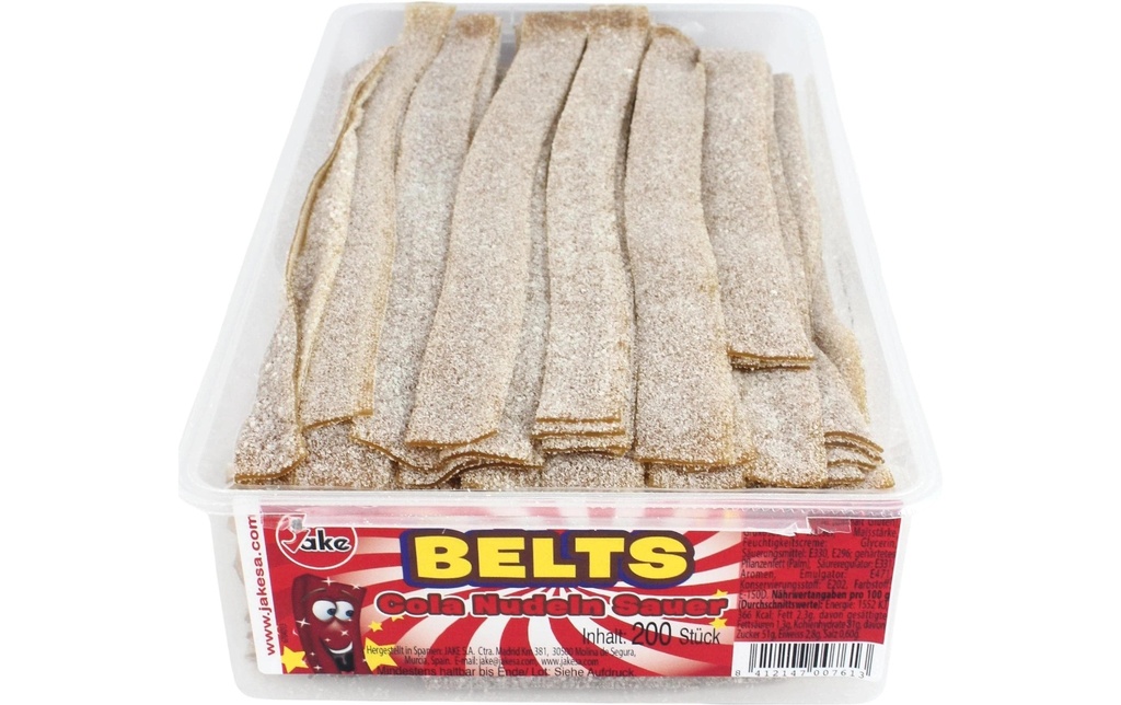 Jake Belts Cola Sour 1600 g