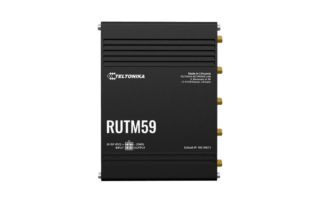Teltonika Routeur Industriel LTE RUTM59 5G, version américaine