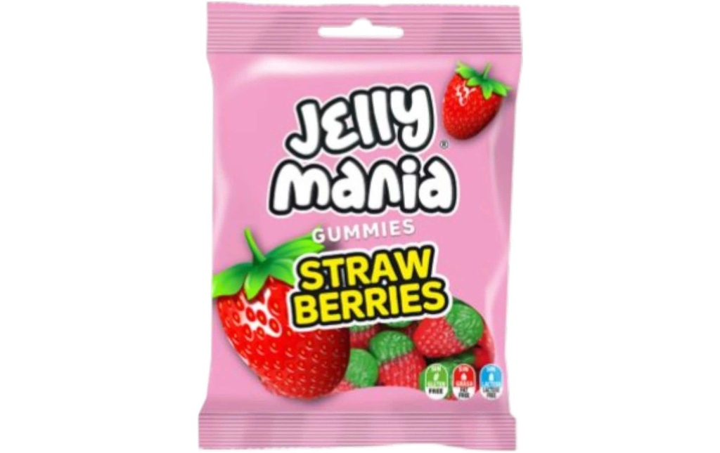Jake Jellymania Fraises halal 100 g