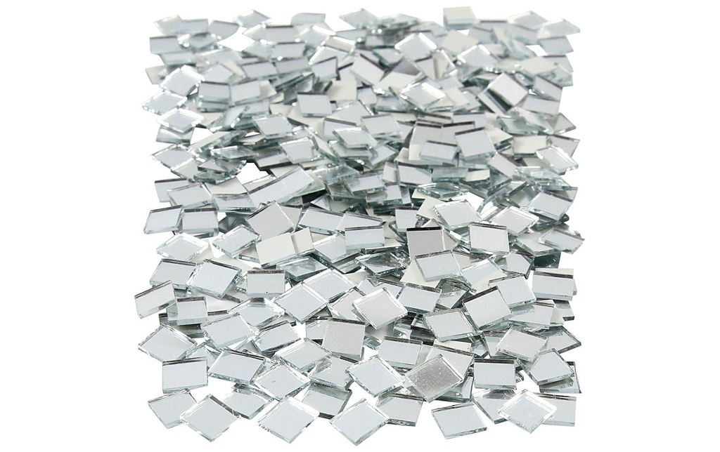 Creativ Company Mosaïque miroir 10 x 10 mm épaisseur 2 mm 500 pcs