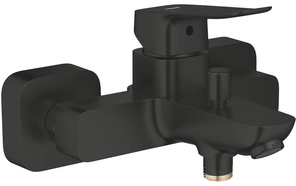 GROHE Mitigeur de baignoire Dice AP Mitigeur apparent, noir mat