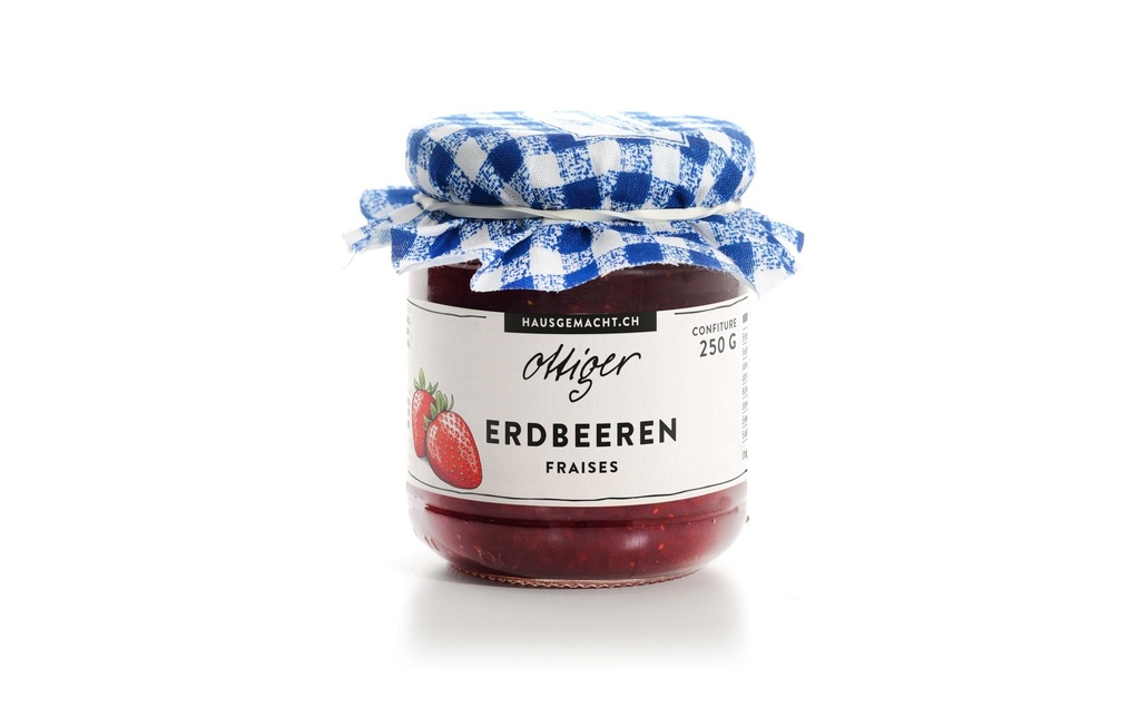 Ottiger Confiture de fraises 250 g