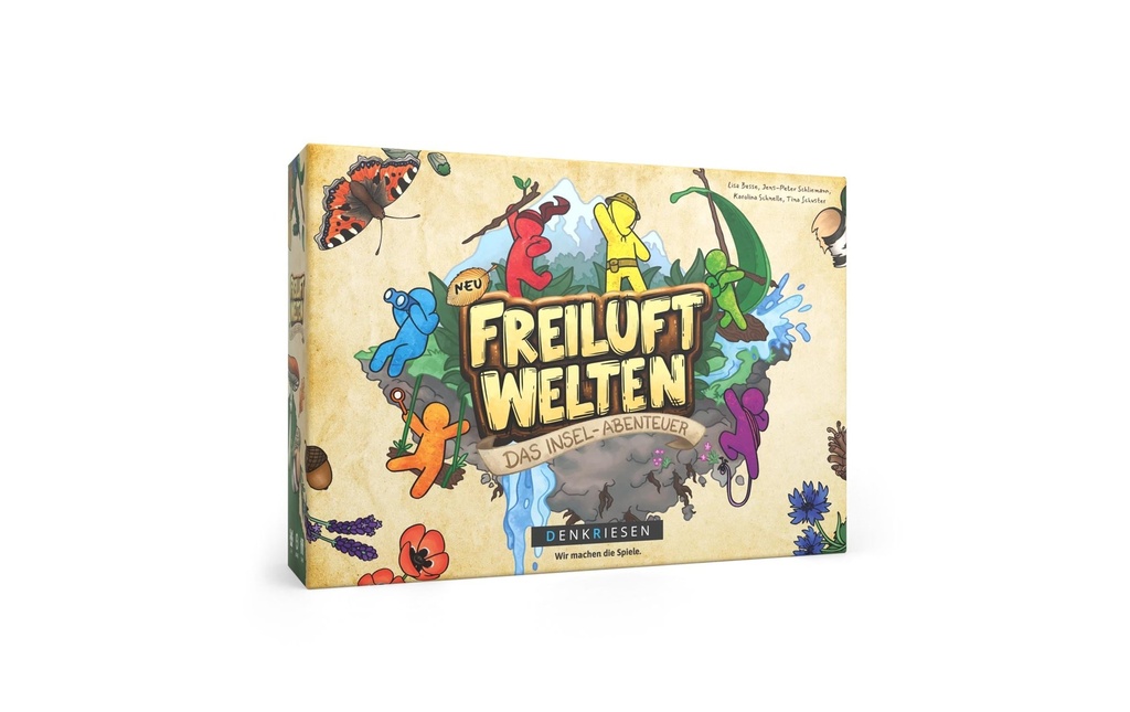Denkriesen Jeux pour la famille Les mondes en plein air – L'aventure sur une île -DE-