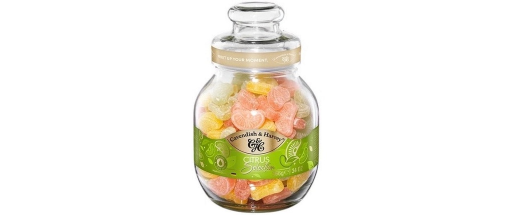 Cavendish & Harvey Bonbons Citrus Selection en pot 966 g