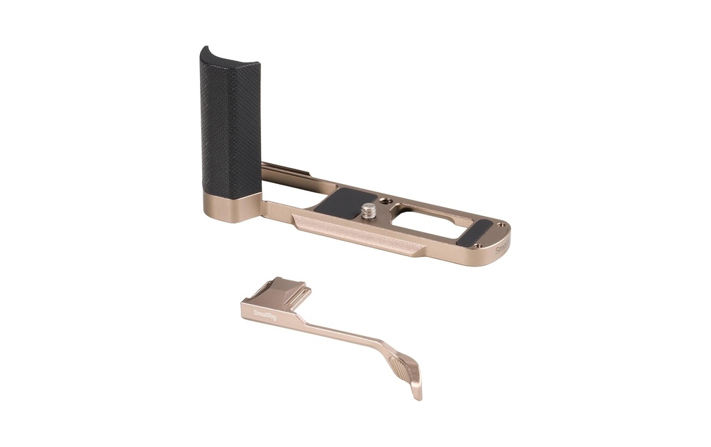 Smallrig Equerre en L 6136 Titane, poignée en silicone, profil Arca-Swiss
