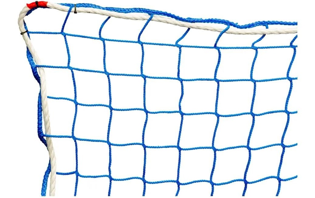 SpanSet Filet de sécurité pour personnes sans nœuds, 5 m x 10 m, bleu