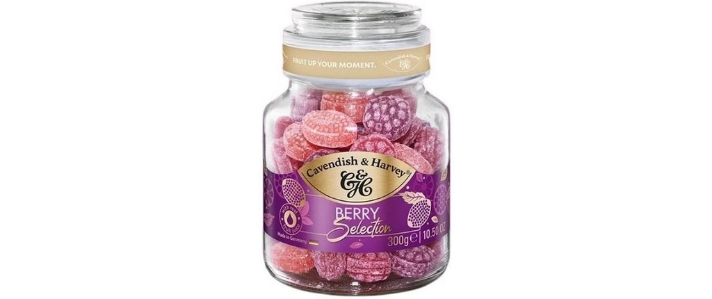 Cavendish & Harvey Bonbons Berry Selection en bocal 300 g