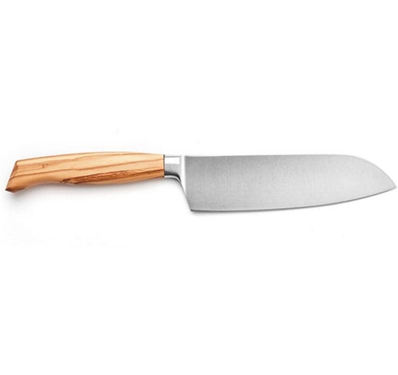 Wok Couteau Santoku Brun clair