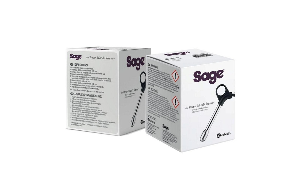 Sage Poudre de nettoyage Steam Wand Cleaner 10 x 10 g