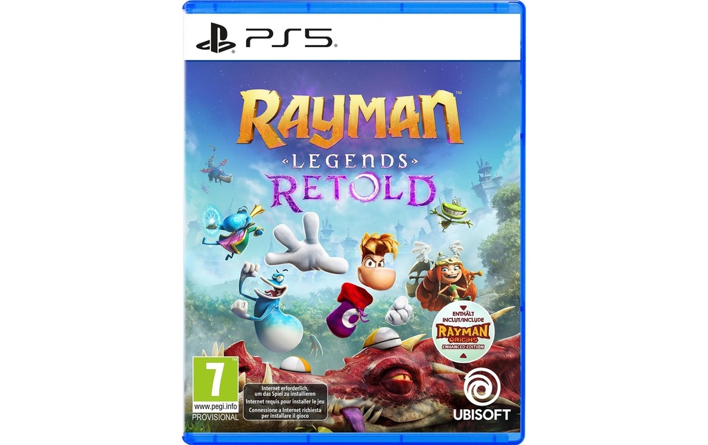Ubisoft Rayman Legends : La nouvelle version (Boîte)